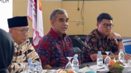 Sekjen Partai Gerindra, Ahmad Muzani saat menghadiri pertemuan silaturahmi dengan para kepala daerah terpilih yang diusung Partai Gerindra di Provinsi Lampung/Ist