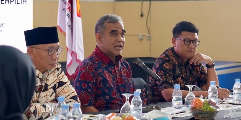 Sekjen Partai Gerindra, Ahmad Muzani saat menghadiri pertemuan silaturahmi dengan para kepala daerah terpilih yang diusung Partai Gerindra di Provinsi Lampung/Ist