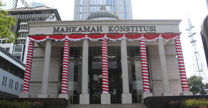 Gedung Mahkamah Konstitusi.
