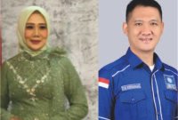 Foto Yus Bariah (Anggota DPRD dari Partai PKB) dan Tedi Kurniawan (Anggota DPRD dari Partai PAN)
